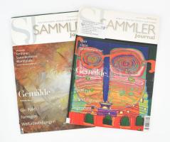 Sammler Journal 2 darab száma, festmények témában, 2008-2009