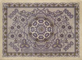 Ausztria / Osztrák-Magyar Bank 1922. 1000K T:I