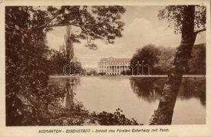 Kismarton Esterhazy castle and Lake