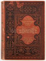 B. Eötvös József: Gondolatok. Bp., 1886, Ráth Mór. A hátrahagyott kéziratokból bővített 4. kiadás. Kiadói aranyozott egészvászon kötés, aranyozott lapélekkel, sérült gerinccel, kopott és foltos borítóvalelső néhány lap szélén ázásfoltokkal.