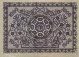 Ausztria / Osztrák-Magyar Bank 1922. 1000K (2x) T:I