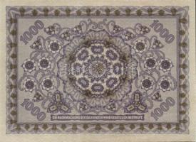 Ausztria / Osztrák-Magyar Bank 1922. 1000K (2x) T:I