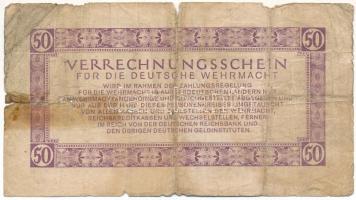 Német Harmadik Birodalom / Deutsche Wehrmacht 1944. 50M T:G anyaghiány, szakadás, folt
German Third...