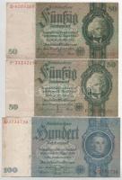 Németország / Weimari Köztársaság 1929. 10M + 20M (2x) + Német 3. Birodalom 1933. 50M (2x) + 1935. 1...