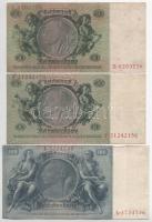 Németország / Weimari Köztársaság 1929. 10M + 20M (2x) + Német 3. Birodalom 1933. 50M (2x) + 1935. 1...