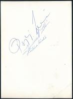 Papp László, Juhász László ökölvívó bajnokok aláírása őket ábrázoló fotón 12x16 cm