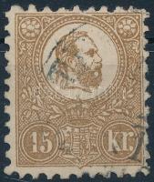 1871 Kőnyomat 15kr jó minőségű bélyeg (35.000)