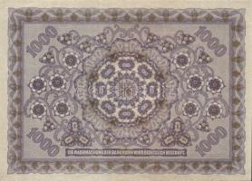 Ausztria / Osztrák-Magyar Bank 1922. 1000K (3x) T:I