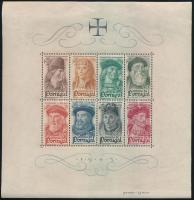 Portugália 1940 Blokk 7 (Mi EUR 60.-) (apró hibák és rozsda / minor faults and stain)