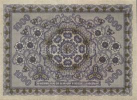 Ausztria / Osztrák-Magyar Bank 1922. 1000K (3x) T:I