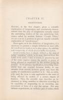 Lovell, Arthur: 
Imagination and its Wonders.
London, 1899. Nichols & Co. (Printed by Hay Nisb...