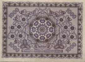 Ausztria / Osztrák-Magyar Bank 1922. 1000K (4x) T:I