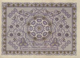 Ausztria / Osztrák-Magyar Bank 1922. 1000K (4x) T:I