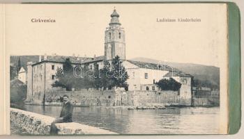 Quarnero, Kvarner Gulf; Fiume, Abbazia, Crikvenica. Verlag leopold Rosenthal, Belül Carpathia kivánd...