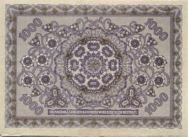 Ausztria / Osztrák-Magyar Bank 1922. 1000K (2x) T:I-