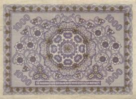Ausztria / Osztrák-Magyar Bank 1922. 1000K (2x) T:I-