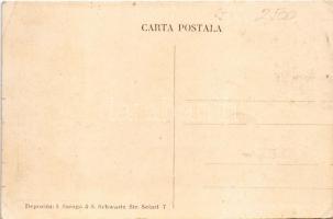 Focsani, Foksány (Moldavia); Strada Unirii, George J. Poppescu & Co., Bazarul de Mobile Samuil M...