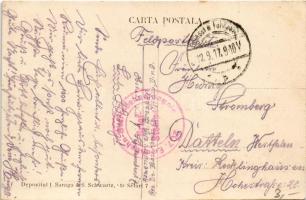 1917 Focsani, Foksány (Moldavia); Piata, Marktplatz / market