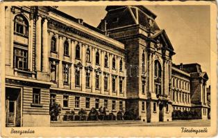 1941 Beregszász, Beregovo, Berehove; Törvényszék. Schönberger Lajos kiadása / court (EB)