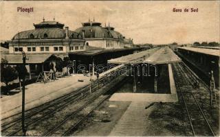 1942 Ploiesti, Ploesti, Ploesci; Gara de Sud / railway station