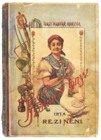 [Zsalozovits Józsefné Doletskó Teréz (1818-1883)] Rézi néni: Szegedi szakácskönyv. Ezernél több ételkészítési utasítással. Igazi magyar konyha. Bp., én. (cca 1930),Athenaeum, 373+3 p. Tizenhatodik kiadás. Kiadói kopott, foltos illusztrált félvászon-kötés, kopott, foltos borítóval, sérült gerinccel, kissé foxing foltos lapokkal, 1937-es tulajdonosi bejegyzéssel.