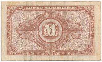 Német Harmadik Birodalom / Szövetséges megszállás 1944. 10M "F" nyomdai jelzéssel T:F folt...