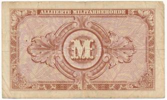 Német Harmadik Birodalom / Szövetséges megszállás 1944. 10M "F" nyomdai jelzéssel T:F folt...