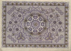 Ausztria / Osztrák-Magyar Bank 1922. 1000K T:I-