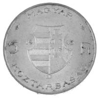 1946. 5Ft Ag "vastag Kossuth" T:AU kis patina, apró ph.
Adamo F8