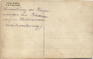 Budva, Hinrichtung des Bürgermeisters (Srzentic?) von Budua Hochverrat, Urteilsverlesung / Budva pol...