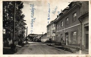 Ökörmező Restaurant Hangya, the shop of Salamon Krausz, tax office and post office