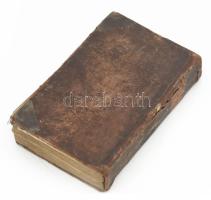 Héber nyelvű Ószövetség vagy imakönyv. Prága, 1836, M. J. Landau. Korabeli egészbőr-kötésben, sérült...