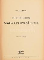 Lévai Jenő: Zsidósors Magyarországon. Bp.,1948, Magyar Téka, 479 p. 2. kiadás. Kiadói félvászon-köté...