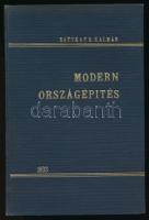 Ráttkay R. Kálmán: Modern országépítés. A szerző, Ráttkay R[adich] Kálmán (1894-1974) által DEDIKÁLT példány! Bp.,(1933.), Hajdú Dénes,(Attila-ny.), 96 p. Kiadói aranyozott egészvászon-kötés.   A mű szerepel az Ideiglenes Nemzeti Kormány által 1945-1946-ban kiadott, tiltott könyvek listáján. Ritka szélsőjobboldali munka!