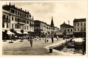 Grado, Il porto / port, Hotel Metropole. Fot. Zuliani