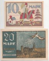 Németország / Weimari Köztársaság / Berchtesgaden 1922. 10M-1000M szükségpénz (5xklf) T:UNC-VF
Germ...