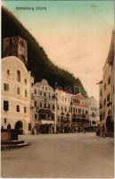 1916 Rattenberg (Tirol), street view (fl)