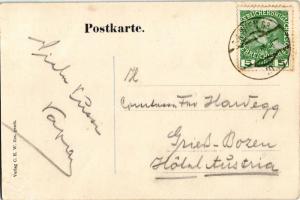 1908 Wien, Vienna, Bécs; Franz Josef Bahnhof, Nicht übertragbar - Für alle Züge Eisenbahn-Grüsse von...