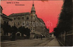 1911 Spittal an der Drau, Bahnhofstrasse, Hotel Stegmüller