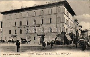 Firenze, Florence; Grand Hotel Baglioni, Piazza dell' Unita Italiana (EK)