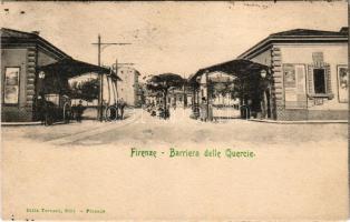 1911 Firenze, Florence; Barriera delle Quercie