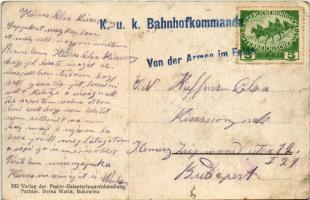 Vatra Dornei, Dornavátra, Bad Dorna-Watra (Bukovina, Bucovina, Bukowina); Bahnhotel / Otelul trenulu...