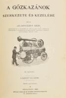 Jalsoviczky Géza: A gőzkazánok szerkezete és kezelése. I-II. köt. [Egybekötve.] Bp., 1903., Műszaki,...