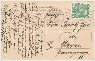 1910 Pola, Pula; a jövőben montázs / In der Zukunft / in the future montage. G. Costalunga (EK)