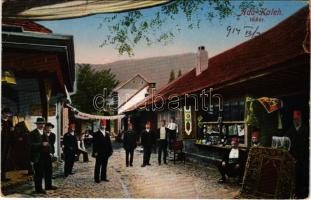 1914 Ada Kaleh, Török bazár, üzletek / Turkish bazaar, shops (EB)