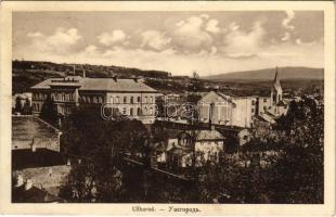 1932 Ungvár, Uzshorod, Uzhhorod, Uzhgorod, Uzhorod; látkép. Brody & Gottlieb kiadása / general view (fl)