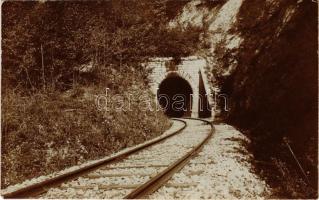 Stájerlak, Steierlak, Stájerlakanina, Steierdorf, Anina; Tunnel / vasúti alagút / railway tunnel. Hollschütz photo