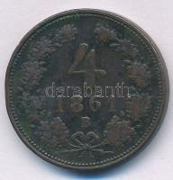 1861B 4kr Cu T:VF ph. Adamo M7