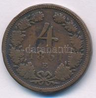 1861E 4kr Cu T:VF ph.
Adamo M7