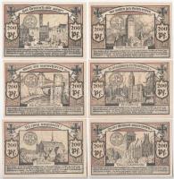 Németország / Weimari Köztársaság / Rendi tanács 1922. 200pf szükségpénz "Német világháborús ti...